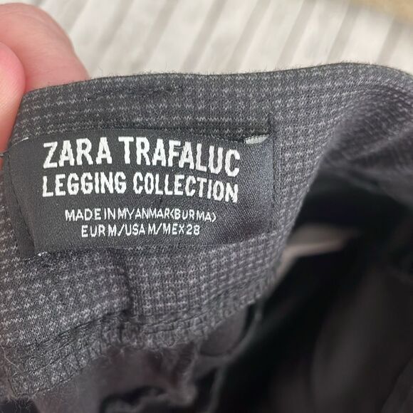 Zara Charcoal High-waisted Leggings Size Medium - Picture 6 of 8